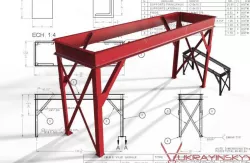 EVAPORATOR SUPPORT TABLE