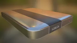 External Hard Drive High Poly Version 3D model