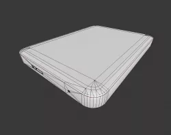 External Hard Drive Low Poly Version  Low-poly  3D model