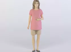 FEM 45 3D MODEL Low-poly  3D model