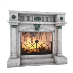 Fireplace 3D model
