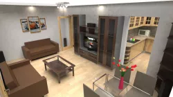 Flat interior