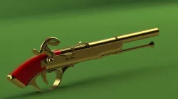 Flintlock pistol