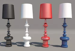 Floor lamp de la Espada 3D model