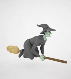 Flying Witch 3D model