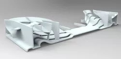 front wing Mercedes MGP W05 Hybrid