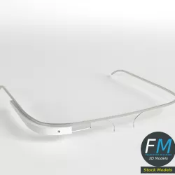 Google Glass 3D model