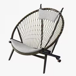Hans Wegner Circle chair by pp mobler 3D model