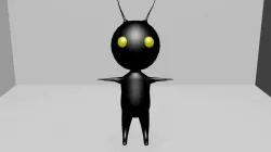 Heartless Shadow 3D Models 3D model