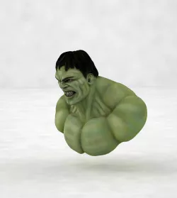 Hulk Bust 3D model