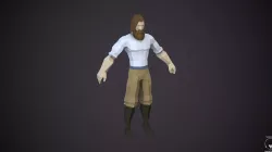 Human Low Poly Low-poly  3D model