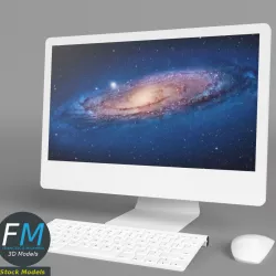 iMac Computer 3D model