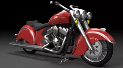 Indian Chief Classic Motorcycle.