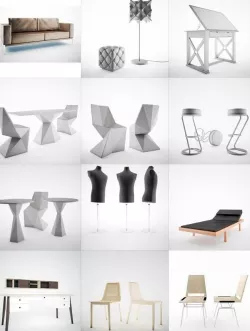 Interior Models 15 fashion 3D model