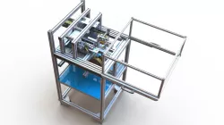 IR-Drying and Labelling Machine