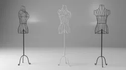 Iron mannequin 3D model