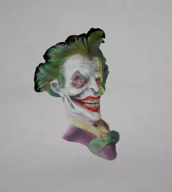 Joker head 3D model