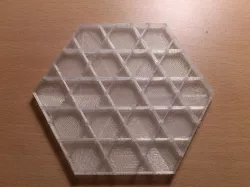 Kagome lattice coaster