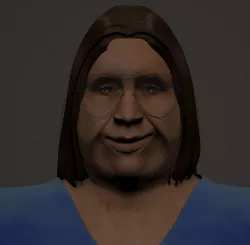 Large guy 3D model