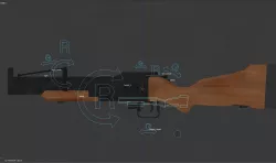 M-79 Grenade launcher 3D model