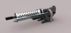 Machine gun 3D model