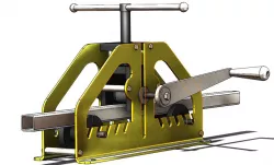 Manual tube bender