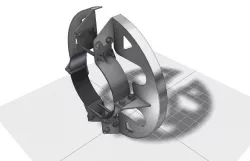 MARINE RISER BUOYANCY CLAMP