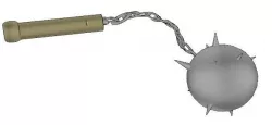 medieval morning star weapon Low-poly  3D model