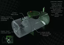 Mobile oil station