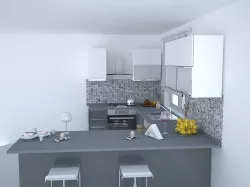 Modern Kitche by umit 3D model