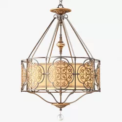 Murray Feiss Marcella 3 light Large Pendant Low-poly  3D model