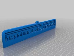 My Customized 3D Printing Text Plate