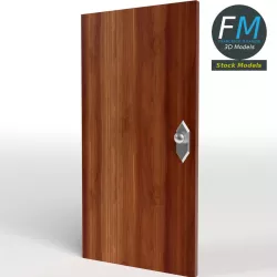 Office Door Low-poly  3D model