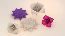 origami 11 3D model