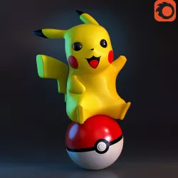 Pikachu 3D model