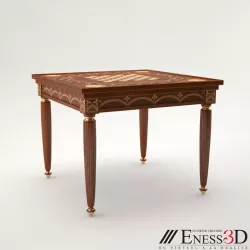 Pro - Game Table Signorini and Coco wood 3D model
