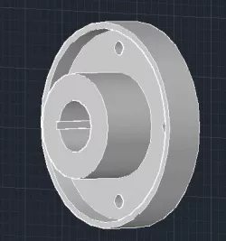 protected type flange coupling