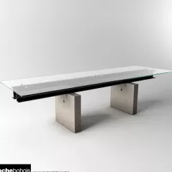 Roche Bobois Less is more dining table 3D model