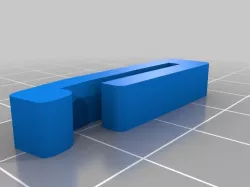 Rostock Max Square bed top Clip for Build Surface