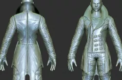 RPG Knight Character Man HighPoly 3D model