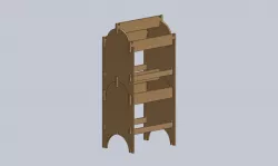 Saddle holder stacked
