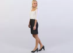 Sarah 0212 Woman looking over shoulder 3D model
