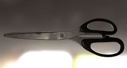 Scissors Rigged And Animated Old Version Low-poly  3D model