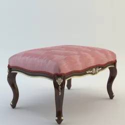 Seven Sedie - Ottocento Ottoman Enea 3D model