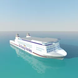 Ship Brittany Ferries 3D model