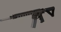 Sig Sauer Sig516 Lower with Custom Bull Barrel Upper Reciever