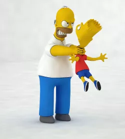 Simpson 3D model