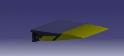 Single slotted fowler flap