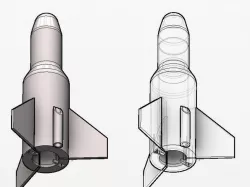 Single Use Model Rocket