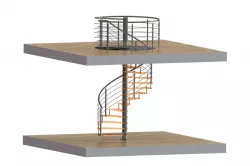 Spiral stair